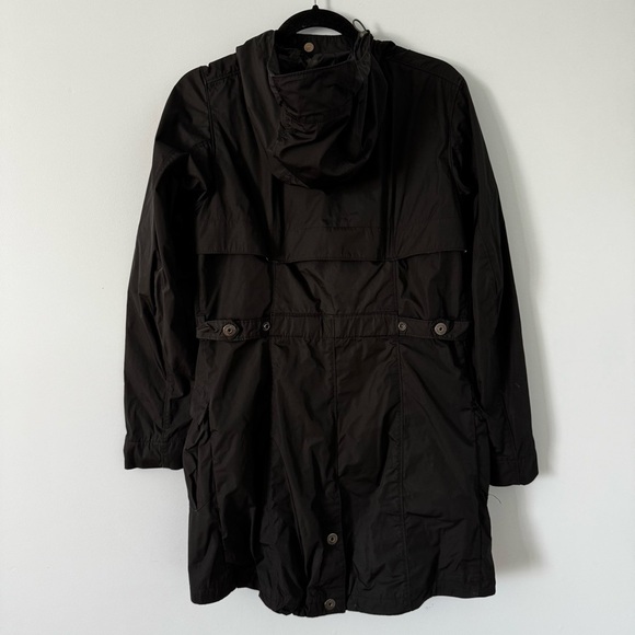 Columbia Omni-Shield Black Rain Jacket Hooded women’s Medium - Picture 3 of 11